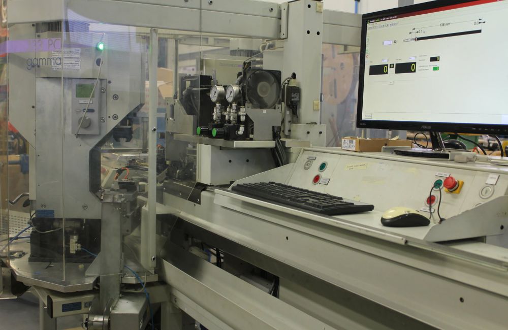 machine komax gamma 333