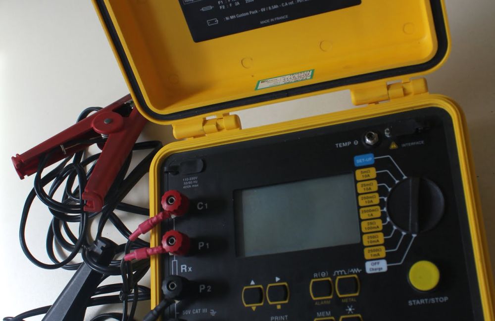 micro-ohmètre chauvin arnoux ca 6250